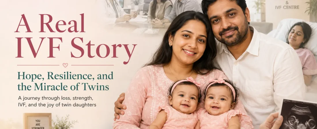 A Real IVF Story — Hope, Resilience, and the Miracle of Twins