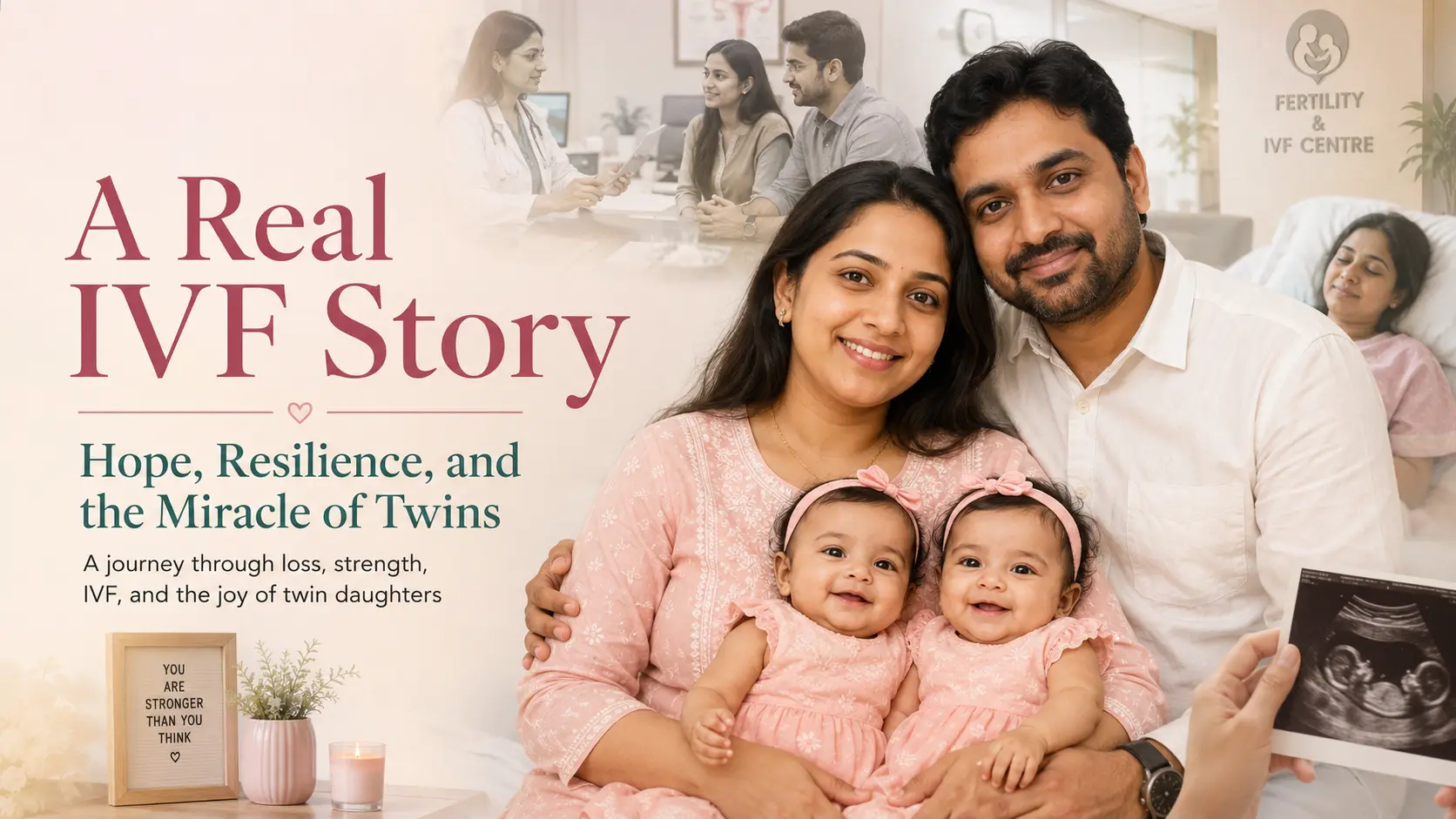 A Real IVF Story — Hope, Resilience, and the Miracle of Twins
