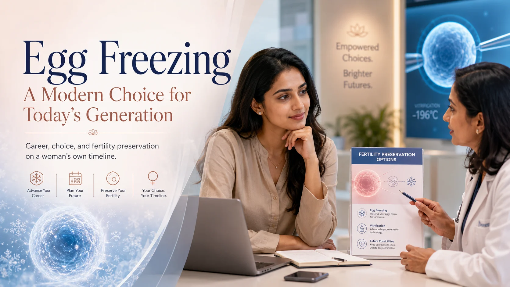 Egg Freezing: A Modern Choice for Today’s Generation