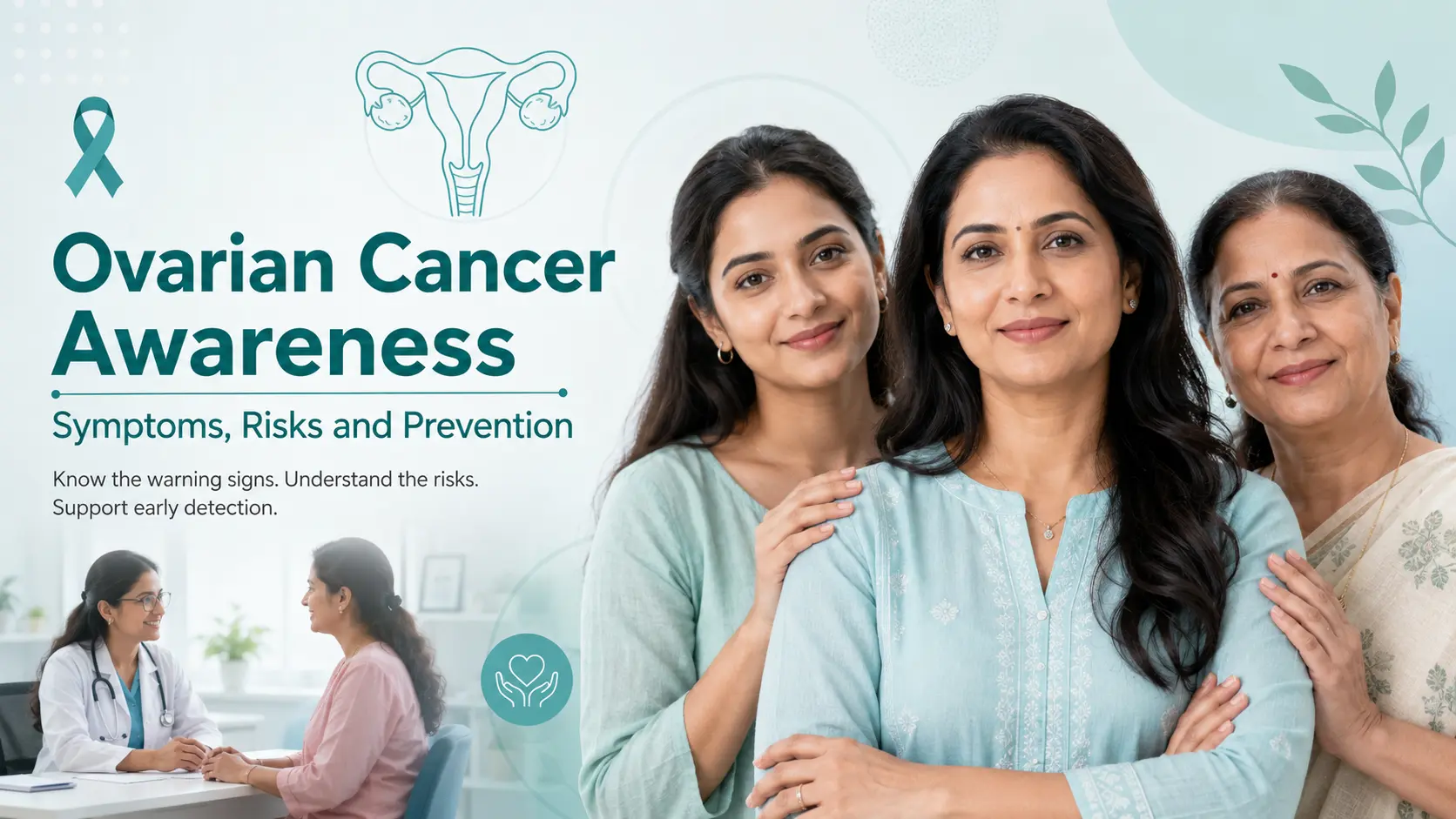 Ovarian Cancer Awareness — Symptoms, Risks and Prevention
