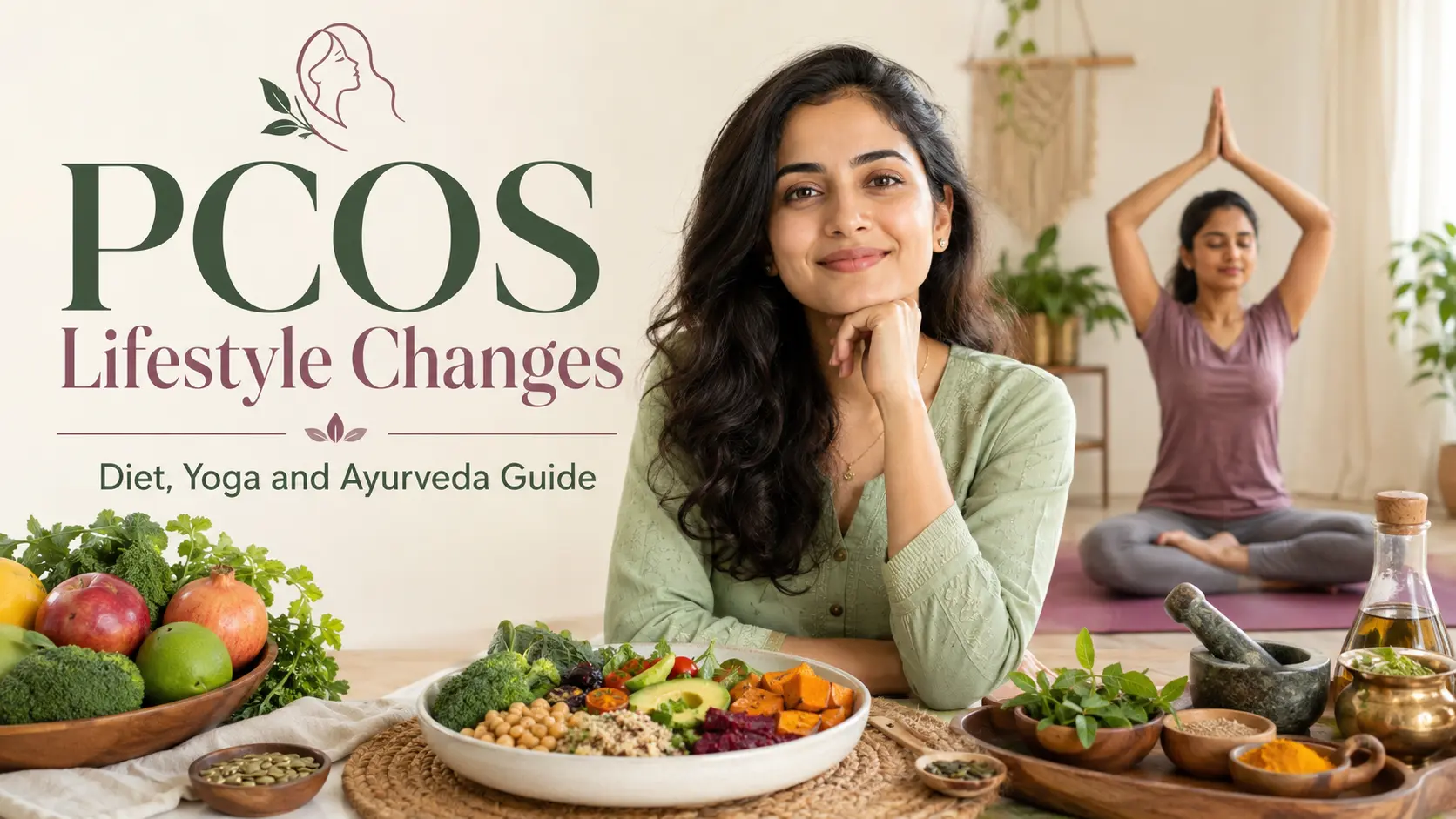PCOS Lifestyle Changes — Diet, Yoga and Ayurveda Guide