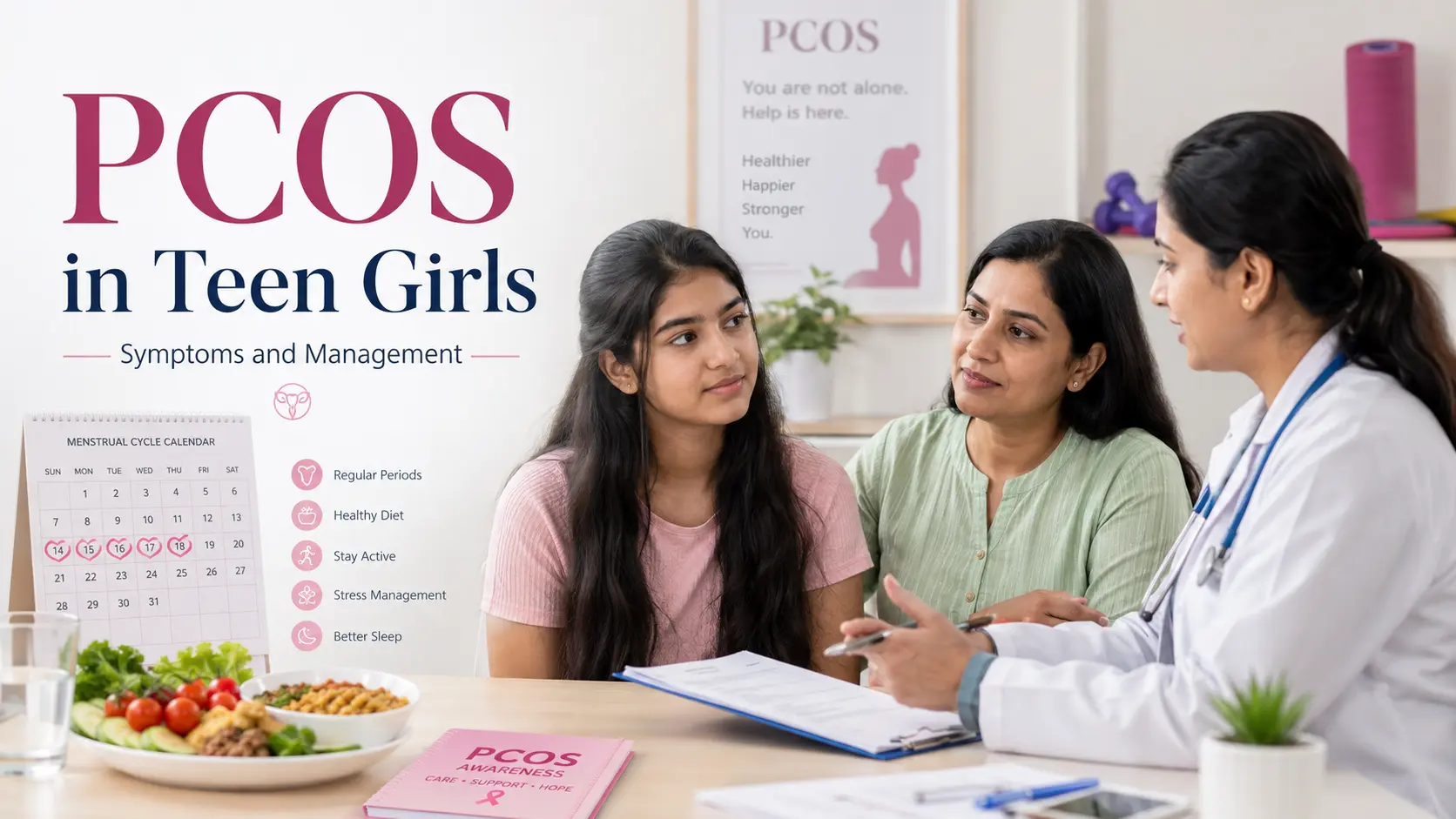 PCOS in Teen Girls: Symptoms and Management