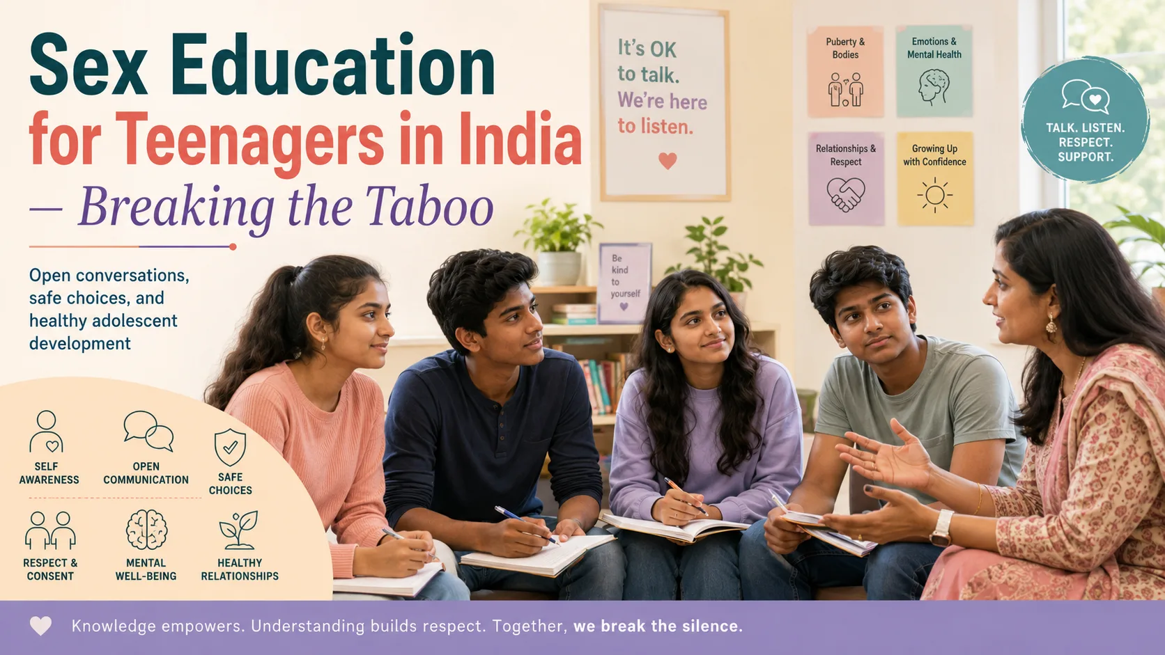Sex Education for Teenagers in India — Breaking the Taboo