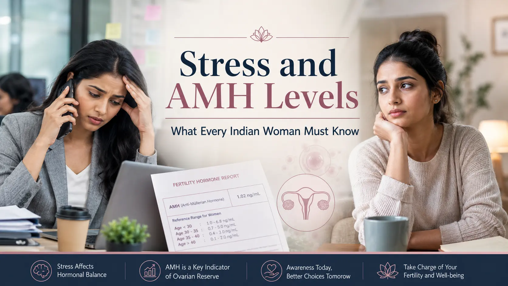 Stress and AMH Levels — What Every Indian Woman Must Know