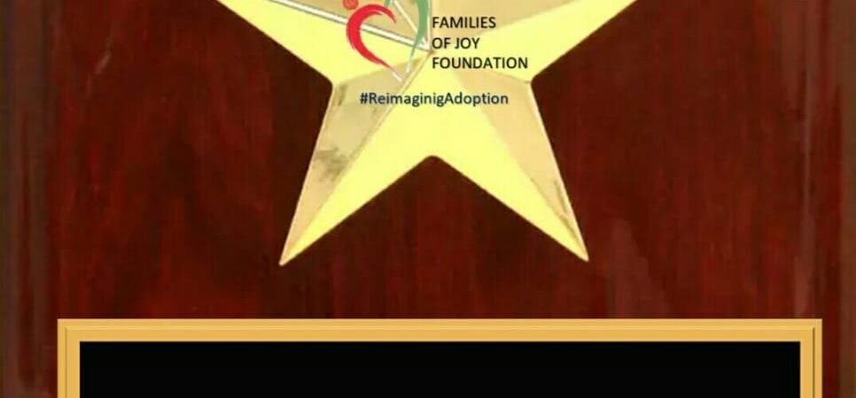 You Are A Star Award – Families of Joy Foundation 2019-20